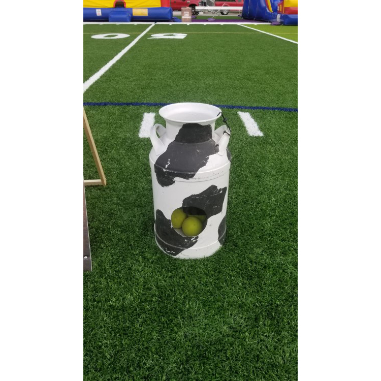 Peachtree City Milk Can Toss Carnival Game Rental